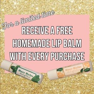 Free Lip Balm with Purchase!